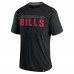 Футболка Buffalo Bills Fanatics Black Defender Blackout