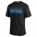 Футболка Carolina Panthers Fanatics Black Defender Blackout