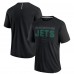 New York Jets Fanatics Black Defender Blackout T-Shirt New York Jets Fanatics Black Defender Blackout T-Shirt