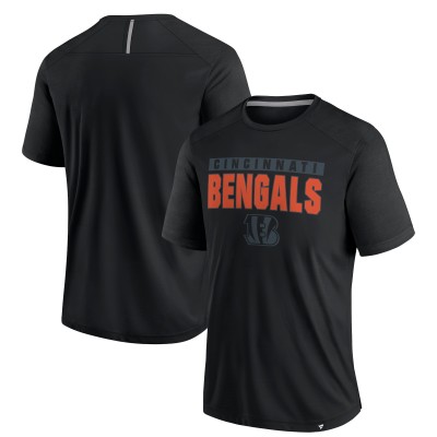 Cincinnati Bengals Fanatics Black Defender Blackout T-Shirt