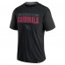 Arizona Cardinals Fanatics Black Defender Blackout T-Shirt
