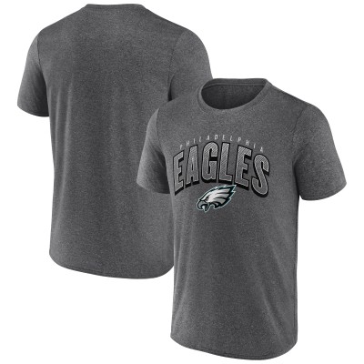 Футболка Philadelphia Eagles Faded Dot Arch - Heather Charcoal