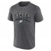 Футболка Philadelphia Eagles Faded Dot Arch - Heather Charcoal