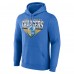 Los Angeles Chargers Fanatics Powder Blue Geometric Chrome Pullover Hoodie