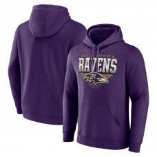 Толстовка Baltimore Ravens Fanatics Purple Geometric Chrome