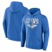 Толстовка Detroit Lions Fanatics Blue Geometric Chrome