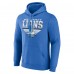 Толстовка Detroit Lions Fanatics Blue Geometric Chrome
