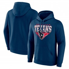 Толстовка Houston Texans Fanatics Navy Geometric Chrome