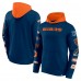 Толстовка Chicago Bears Fanatics Navy/Orange Patched Out