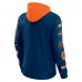 Толстовка Chicago Bears Fanatics Navy/Orange Patched Out