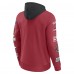 Arizona Cardinals Fanatics Cardinal/Black Patched Out Pullover Hoodie