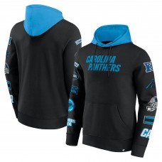 Толстовка Carolina Panthers Fanatics Black/Blue Patched Out