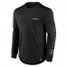 Las Vegas Raiders Fanatics Black Blackout Long Sleeve T-Shirt