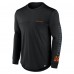 Cincinnati Bengals Fanatics Black Blackout Long Sleeve T-Shirt