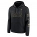 Толстовка New Orleans Saints Fanatics Black Blackout