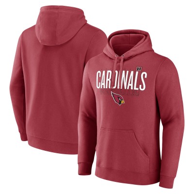 Arizona Cardinals Fanatics Cardinal Pylon Outline Pullover Hoodie