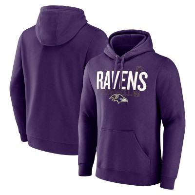 Толстовка Baltimore Ravens Fanatics Purple Pylon Outline
