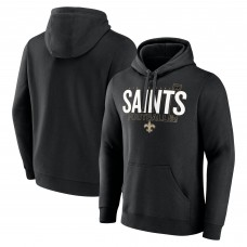 Толстовка New Orleans Saints Fanatics Black Pylon Outline