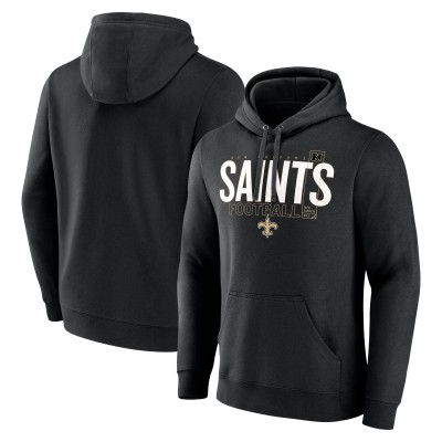 Толстовка New Orleans Saints Fanatics Black Pylon Outline