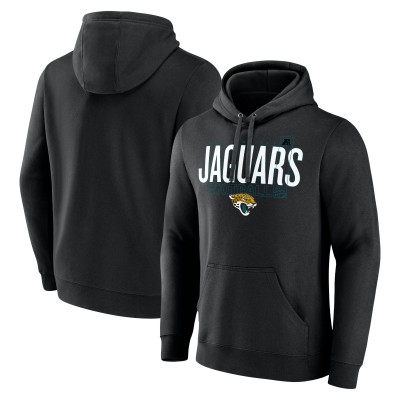 Jacksonville Jaguars Fanatics Black Pylon Outline Pullover Hoodie