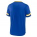 Los Angeles Rams Fanatics Stripe Stacking T-Shirt - Royal