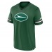 New York Jets Fanatics Green Stripe Stacking T-Shirt