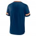 Футболка Chicago Bears Fanatics Navy Stripe Stacking