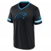 Футболка Carolina Panthers Fanatics Black Stripe Stacking