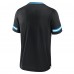 Футболка Carolina Panthers Fanatics Black Stripe Stacking