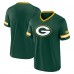 Футболка Green Bay Packers Fanatics Green Stripe Stacking