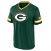 Футболка Green Bay Packers Fanatics Green Stripe Stacking