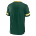 Футболка Green Bay Packers Fanatics Green Stripe Stacking
