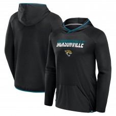Jacksonville Jaguars Fanatics Black Transitional Defender Hoodie Long Sleeve T-Shirt