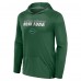 New York Jets Fanatics Green Transitional Defender Hoodie Long Sleeve T-Shirt