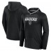 Las Vegas Raiders Fanatics Black Transitional Defender Hoodie Long Sleeve T-Shirt
