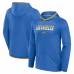 Los Angeles Chargers Fanatics Powder Blue Transitional Defender Hoodie Long Sleeve T-Shirt