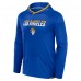 Los Angeles Rams Fanatics Transitional Defender Hoodie Long Sleeve T-Shirt - Royal