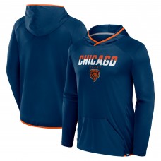 Футболка с длинным рукавом Толстовка Chicago Bears Fanatics Navy Transitional Defender