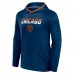 Футболка с длинным рукавом Толстовка Chicago Bears Fanatics Navy Transitional Defender
