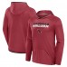 Arizona Cardinals Fanatics Cardinal Transitional Defender Hoodie Long Sleeve T-Shirt