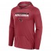 Arizona Cardinals Fanatics Cardinal Transitional Defender Hoodie Long Sleeve T-Shirt