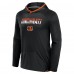 Cincinnati Bengals Fanatics Black Transitional Defender Hoodie Long Sleeve T-Shirt