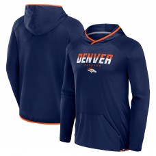 Футболка с длинным рукавом Толстовка Denver Broncos Fanatics Navy Transitional Defender