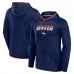 Футболка с длинным рукавом Толстовка Denver Broncos Fanatics Navy Transitional Defender