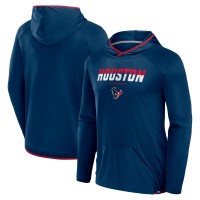 Футболка с длинным рукавом Толстовка Houston Texans Fanatics Navy Transitional Defender