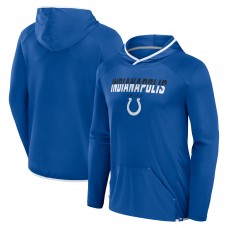 Indianapolis Colts Fanatics Royal Transitional Defender Hoodie Long Sleeve T-Shirt