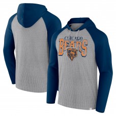 Футболка с длинным рукавом с капюшоном Chicago Bears Fanatics Gray/Navy Under Center