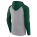 Футболка с длинным рукавом с капюшоном Green Bay Packers Under Center - Gray/Green