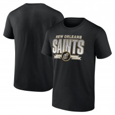 Футболка New Orleans Saints Fanatics Black Fading Out