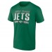 New York Jets Fanatics Kelly Green Fading Out T-Shirt
